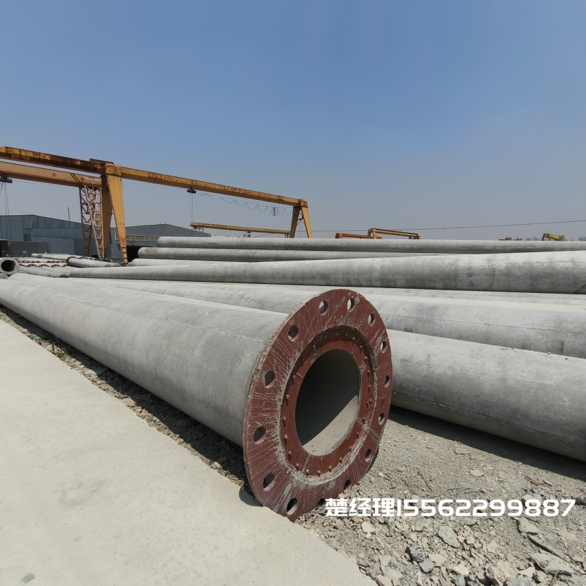 洛阳12米无拉线电杆